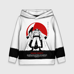 Толстовка-худи детская Эдвард Ньюгейт One Piece Большой куш, цвет: 3D-белый