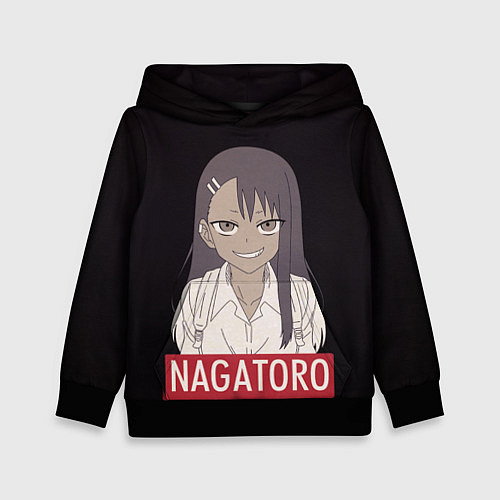 Детская толстовка Miss Nagatoro / 3D-Черный – фото 1