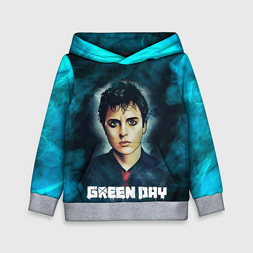 Детская толстовка Billie GreenDay ГринДай Z / 3D-Меланж – фото 1