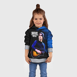 Толстовка-худи детская Вячеслав Бутусов Nautilus Pompilius, цвет: 3D-меланж — фото 2
