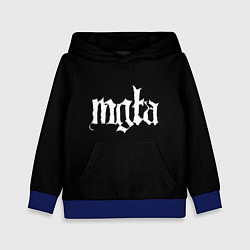 Толстовка-худи детская Mgla, цвет: 3D-синий
