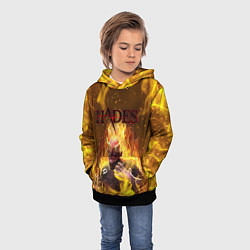 Толстовка-худи детская Hades Гадес Z, цвет: 3D-черный — фото 2