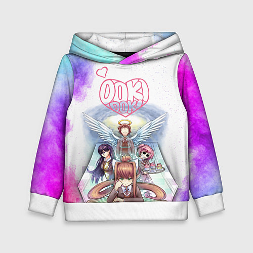Детская толстовка Doki Doki Доки Доки Z / 3D-Белый – фото 1