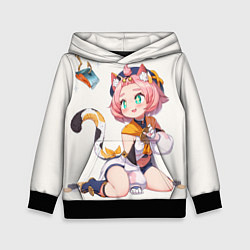 Толстовка-худи детская Diona Katzlein Cocktail, цвет: 3D-черный