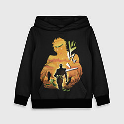 Толстовка-худи детская Дио Брандо, цвет: 3D-черный