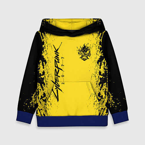 Детская толстовка CYBERPUNK 2077 КИБЕРПАНК 2077 / 3D-Синий – фото 1