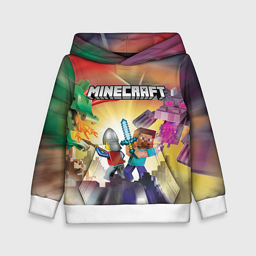 Детская толстовка MINECRAFT МАЙНКРАФТ Z / 3D-Белый – фото 1
