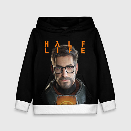 Детская толстовка HALF-LIFE FREEMAN ФРИМАН Z / 3D-Белый – фото 1