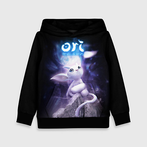 Детская толстовка Ori / 3D-Черный – фото 1