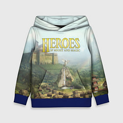 Толстовка-худи детская Оплот Heroes of Might and Magic 3 Z, цвет: 3D-синий