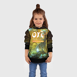 Толстовка-худи детская Ori and the Will of the Wisps, цвет: 3D-черный — фото 2