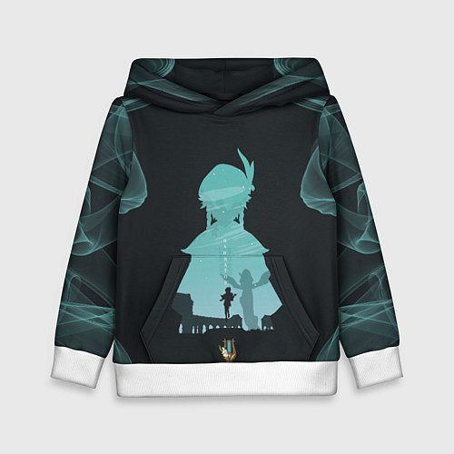 Детская толстовка ВЕНТИ VENTI ГЕНШИН / 3D-Белый – фото 1