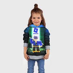 Толстовка-худи детская DRAGONBALL ROBLOX РОБЛОКС Z, цвет: 3D-меланж — фото 2