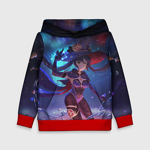 Детская толстовка Mona Genshin Impact Геншин Импакт Z / 3D-Красный – фото 1