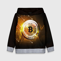Детская толстовка КРИПТОВАЛЮТА БИТКОИН