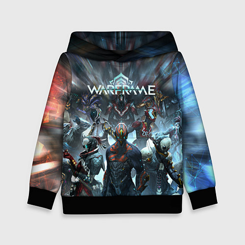 Детская толстовка WARFRAME ВАРФРЕЙМ Z / 3D-Черный – фото 1