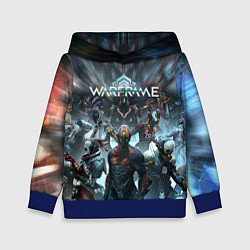 Толстовка-худи детская WARFRAME ВАРФРЕЙМ Z, цвет: 3D-синий