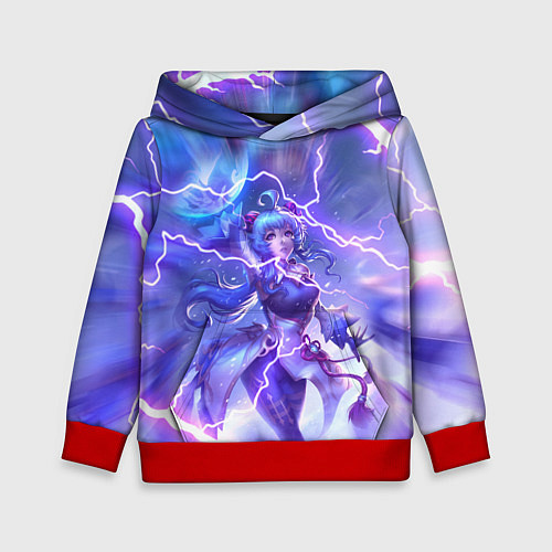 Детская толстовка Genshin Impact Геншин Импакт Z / 3D-Красный – фото 1