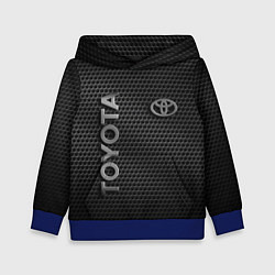 Толстовка-худи детская TOYOTA STEEL HONEYCOMBS, цвет: 3D-синий