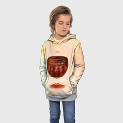 Толстовка-худи детская Come Taste the Band - Deep Purple, цвет: 3D-меланж — фото 2