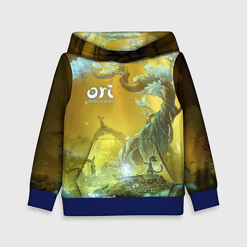 Детская толстовка Ori Ori and the Will of the Wisps / 3D-Синий – фото 1