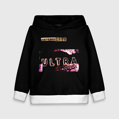 Детская толстовка Ultra - Depeche Mode / 3D-Белый – фото 1