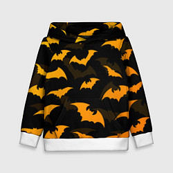 Детская толстовка ЛЕТУЧИЕ МЫШИ НОЧЬ ХЕЛЛОУИН HALLOWEEN NIGHT BATS