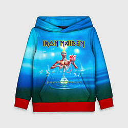 Толстовка-худи детская Seventh Son of a Seventh Son - Iron Maiden, цвет: 3D-красный