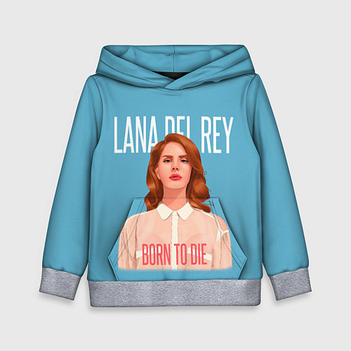 Детская толстовка LDR Born to die / 3D-Меланж – фото 1