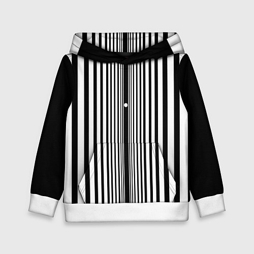 Детская толстовка Эффект Доплера / 3D-Белый – фото 1