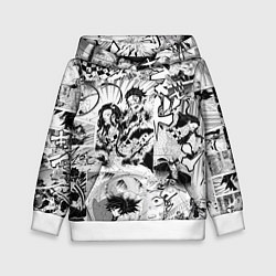 Детская толстовка Клинок, рассекающий демонов, МАНГА