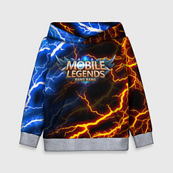 Детская толстовка Mobile Legends разряды молний flash