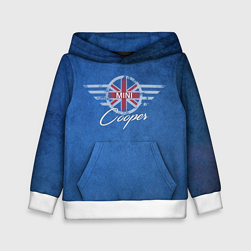 Детская толстовка Логотип Mini / 3D-Белый – фото 1