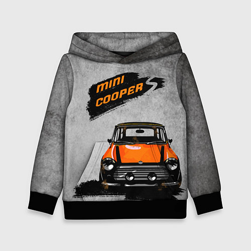 Детская толстовка Maшина Mini / 3D-Черный – фото 1