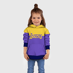 Толстовка-худи детская KobeBryant Los Angeles Lakers,, цвет: 3D-синий — фото 2