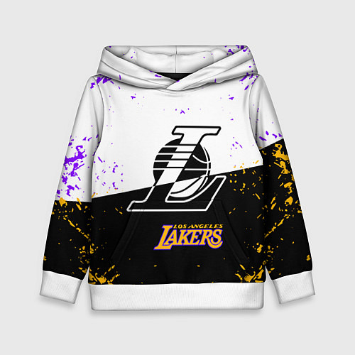 Детская толстовка Коби Брайант Los Angeles Lakers, / 3D-Белый – фото 1