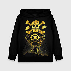Толстовка-худи детская ONE PIECE ВАН ПИС GOLDEN, цвет: 3D-черный