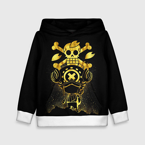 Детская толстовка ONE PIECE ВАН ПИС GOLDEN / 3D-Белый – фото 1
