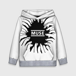 Толстовка-худи детская MUSE пальцы, цвет: 3D-меланж