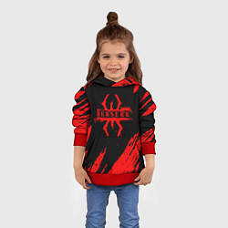 Толстовка-худи детская Берсерк - Berserk, цвет: 3D-красный — фото 2
