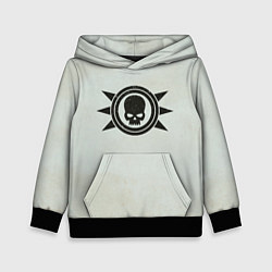 Толстовка-худи детская Гвардия Смерти до Ереси цвет легиона, цвет: 3D-черный