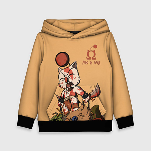 Детская толстовка Mog of War / 3D-Черный – фото 1
