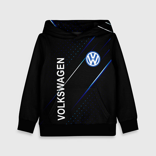 Детская толстовка Volkswagen, sport style / 3D-Черный – фото 1