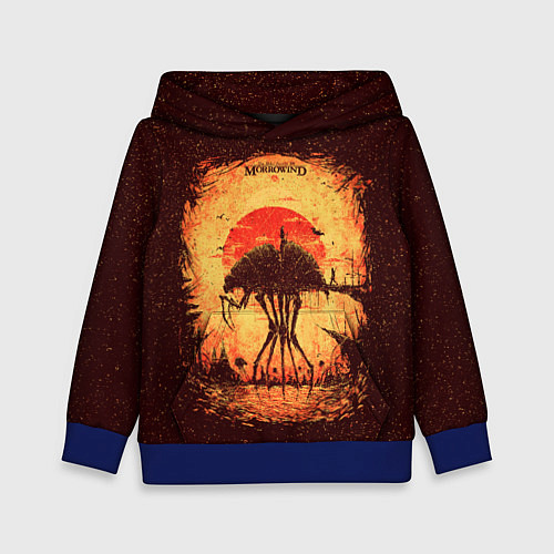 Детская толстовка K aЛюбимый Моровинд / 3D-Синий – фото 1