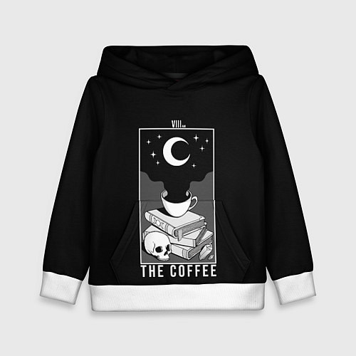 Детская толстовка The Coffee Occult / 3D-Белый – фото 1