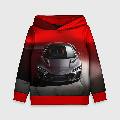 Детская толстовка HONDA NSX / 3D-Красный – фото 1