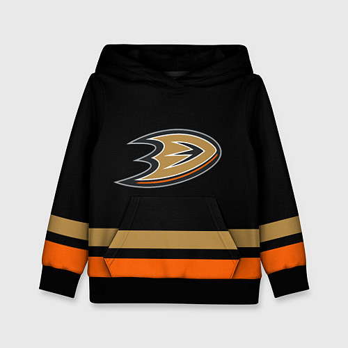 Детская толстовка Anaheim Ducks Анахайм Дакс / 3D-Черный – фото 1