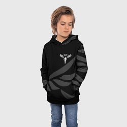 Толстовка-худи детская WALHALLA TEAM LOGO ТОКИЙСКИЕ МСТИТЕЛИ, цвет: 3D-черный — фото 2