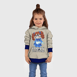 Толстовка-худи детская Poppy Playtime, цвет: 3D-синий — фото 2