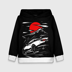 Детская толстовка Toyota Supra: Red Moon